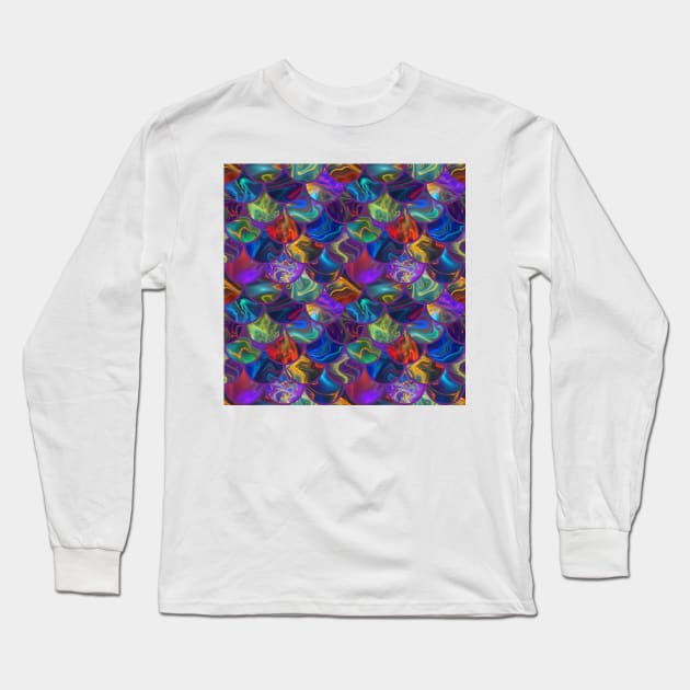 Fantastic scales Long Sleeve T-Shirt by krinichnaya